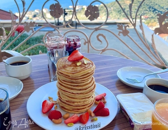 Оладьи на молоке