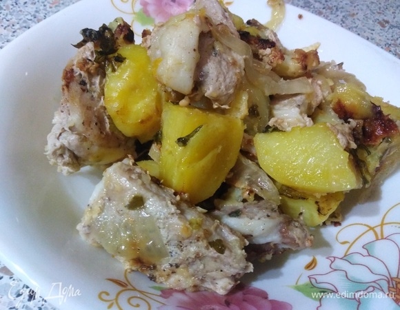 Картошка с мясом
