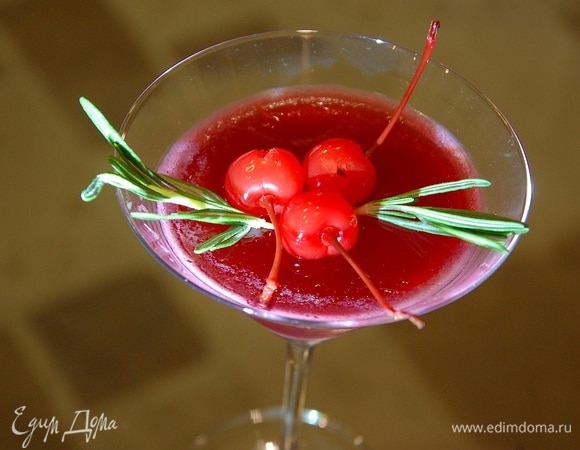 Вишневое желе с просекко Вишневое желе с просекко