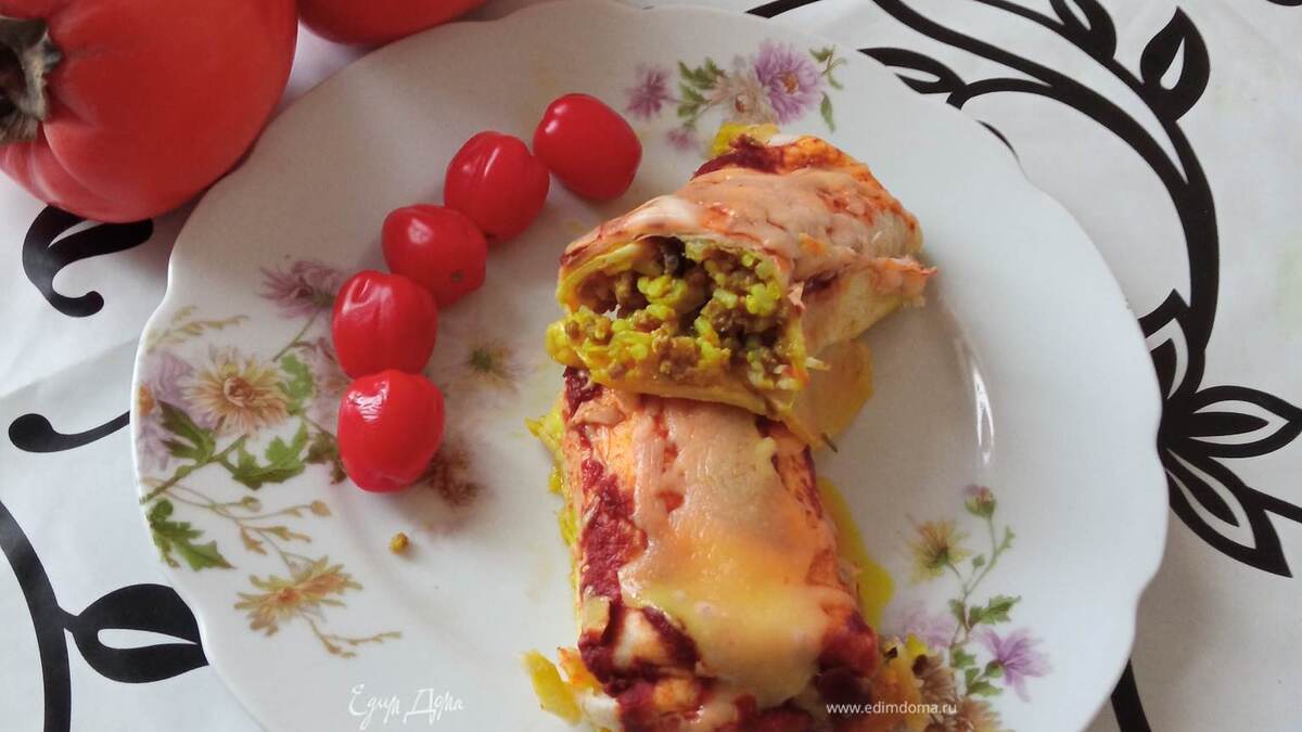 Буррито с рисом