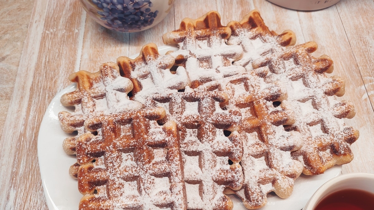 Банановые вафли