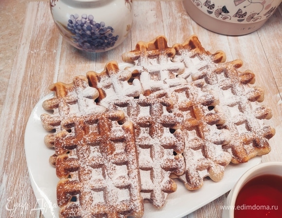 Банановые вафли