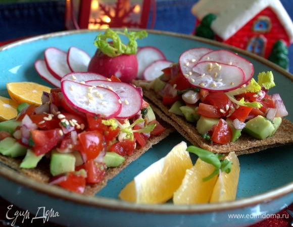 Сальса из авокадо и черри Сальса из авокадо и черри