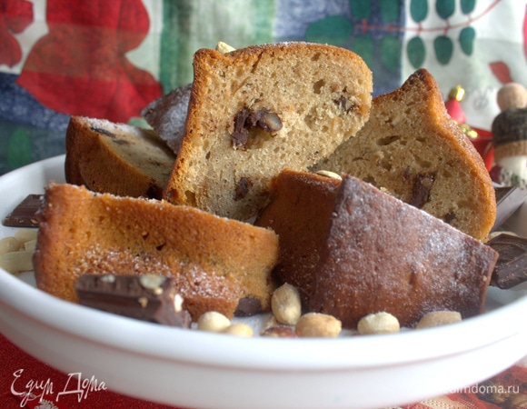 Кекс с бананом на растительном масле Кекс с бананом на растительном масле