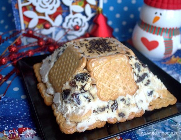 Десерт из печенья и творога Десерт из печенья и творога