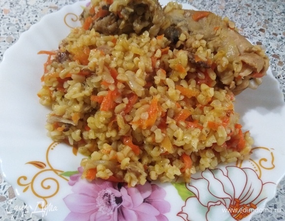 Булгур с курицей Булгур с курицей