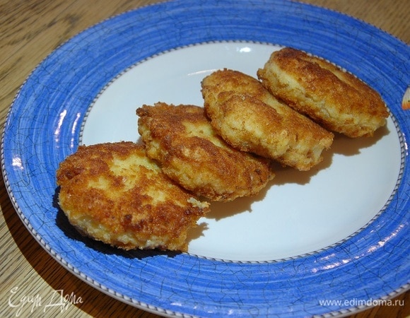 Котлетки из креветок с тимьяном и мускатным орехом