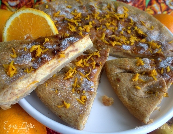 Галета с яблоком и творогом Галета с яблоком и творогом