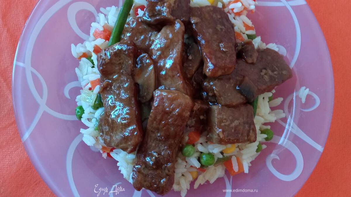 Свинина в кисло-сладком соусе