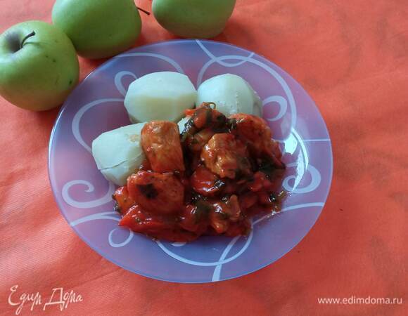 Индейка по-московски Индейка по-московски