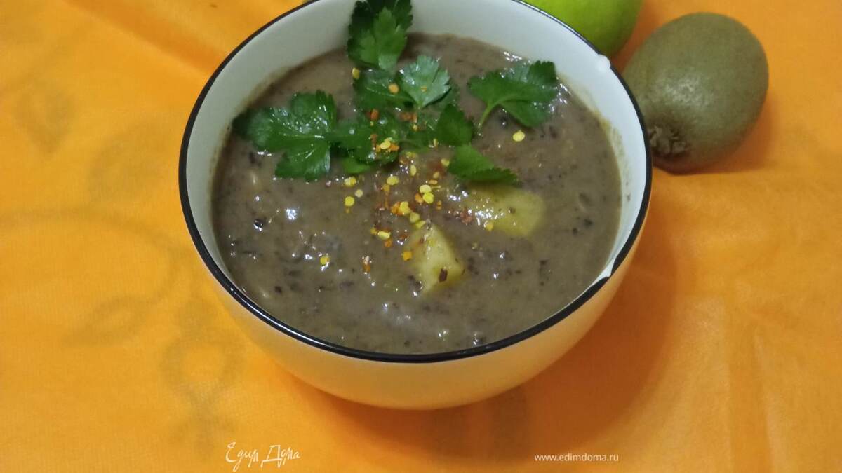 Ароматный фасолевый суп