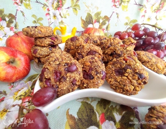 Постное овсяное печенье Постное овсяное печенье