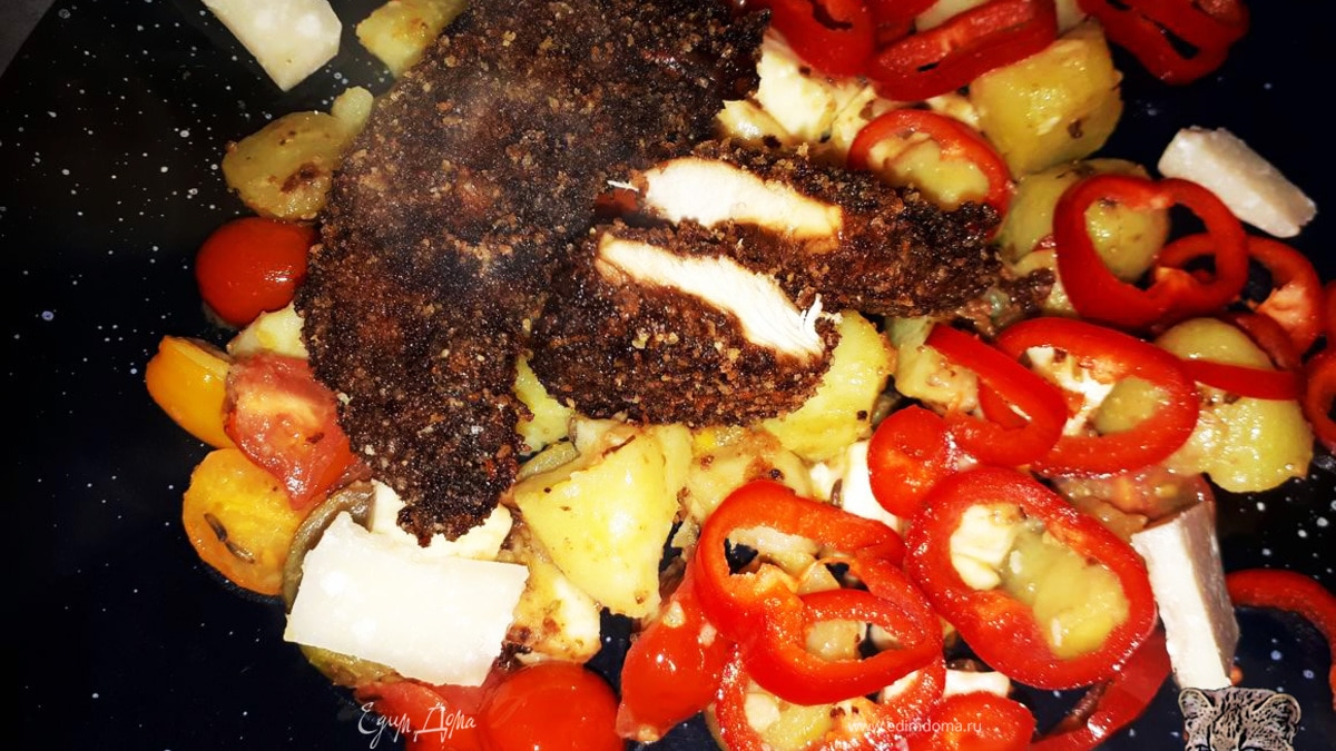 Куриные грудки в соевом соусе