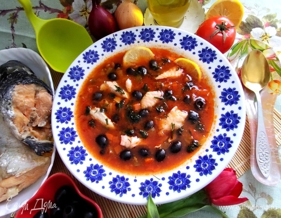 Рыбная солянка