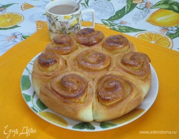 Отрывной апельсиновый пирог