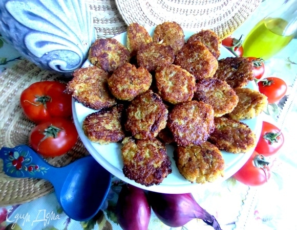 Драники с сельдереем