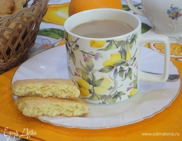 Апельсиново-кукурузные коржики Апельсиново-кукурузные коржики