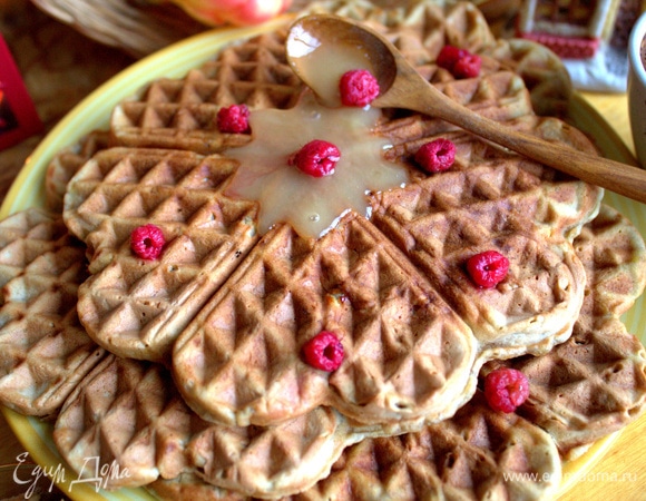 Банановые вафли Банановые вафли