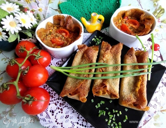 Запеканка из блинов