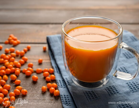 Кисель из замороженной облепихи с крахмалом Кисель из замороженной облепихи с крахмалом