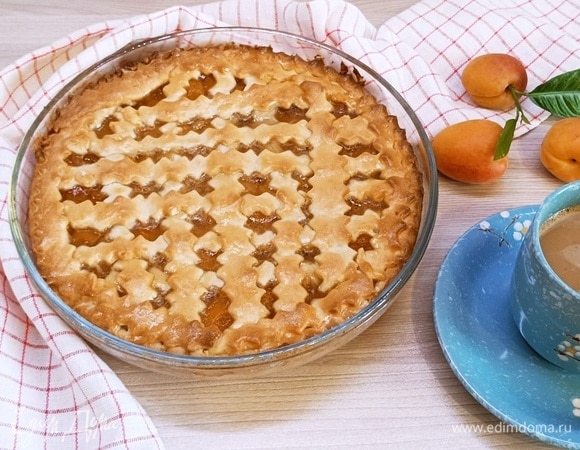 Пирог с абрикосовым джемом Пирог с абрикосовым джемом