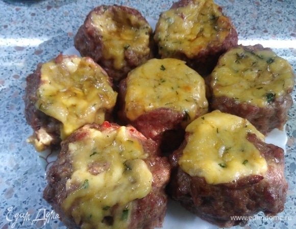 Мясные корзиночки с сыром Мясные корзиночки с сыром