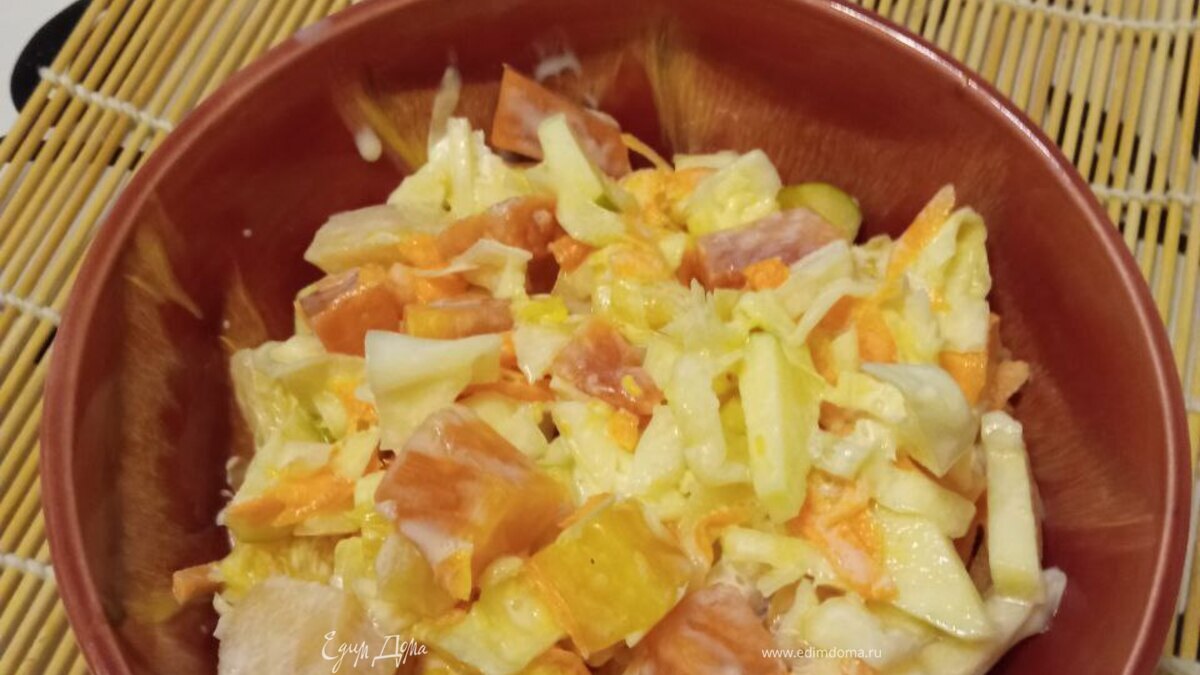 Фруктово-овощной салат