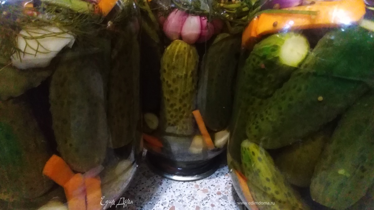 Консервированные огурцы