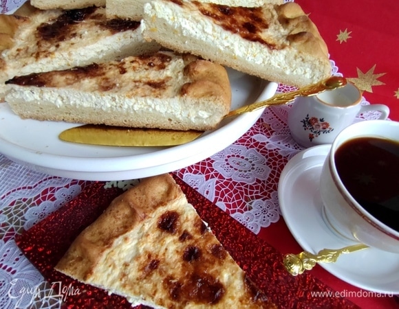 Творожная ватрушка с апельсином