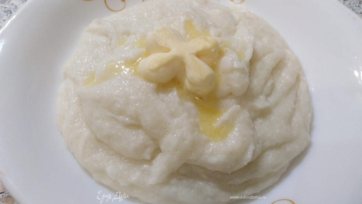 Манная каша с кокосовым молоком