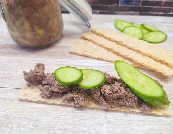 Конфи из куриной печени Конфи из куриной печени