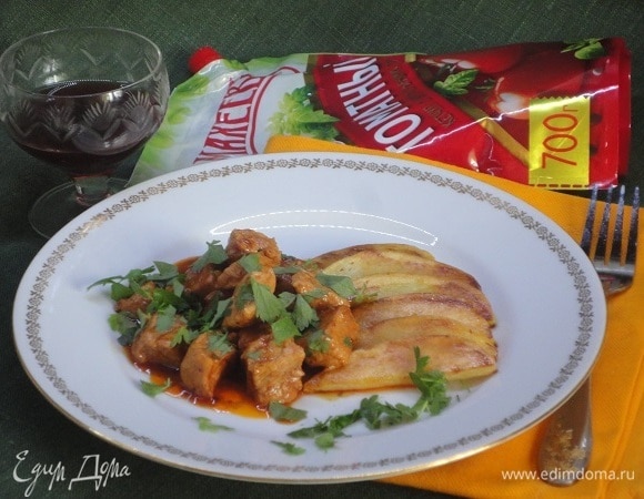 Венгерский гуляш с вином Венгерский гуляш с вином