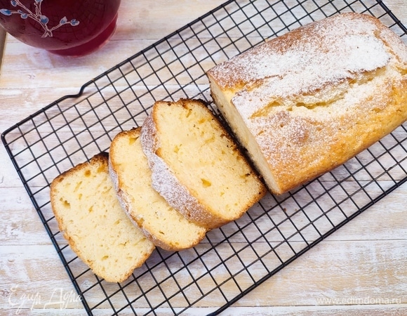 Кекс с белым вином