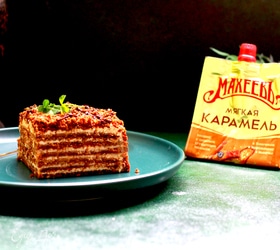 Чешский медовый торт «Марленка»