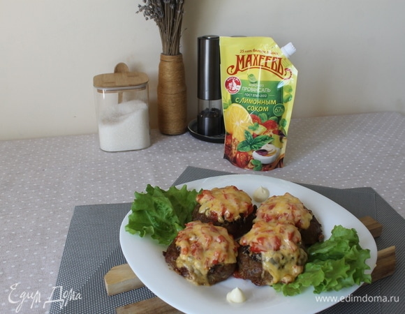 Мясные гнезда «Сытные» с грибами и сыром Мясные гнезда «Сытные» с грибами и сыром