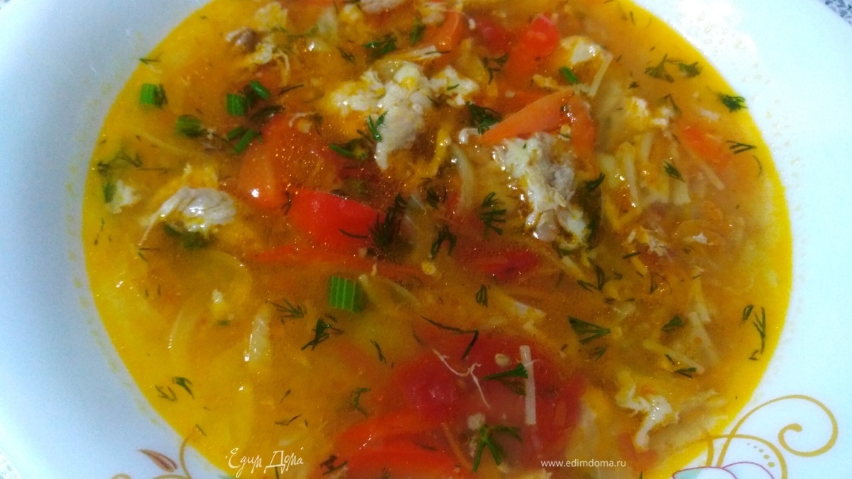 Суп со свининой