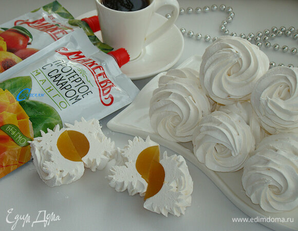 Зефир с манго и персиком Зефир с манго и персиком