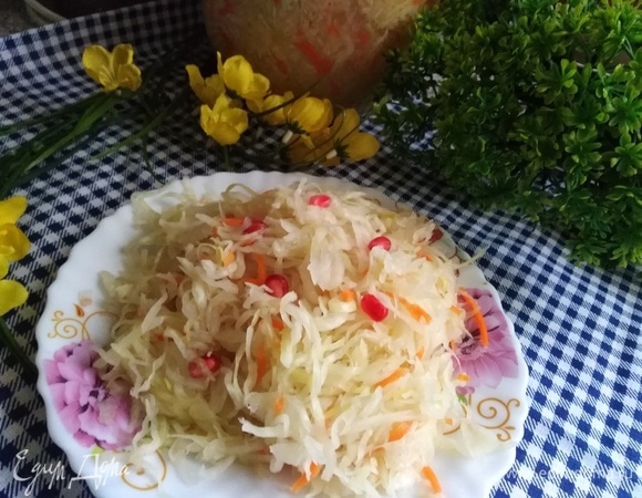 Квашеная капуста с болгарским перцем, пошаговый рецепт на ккал, фото, ингредиенты - alla_33