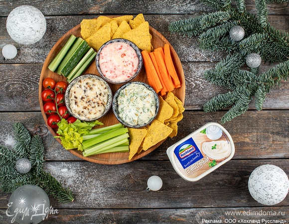 3 сырных соуса к закускам 3 сырных соуса к закускам