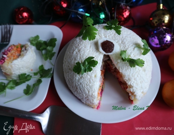 Селедка под белой шубой