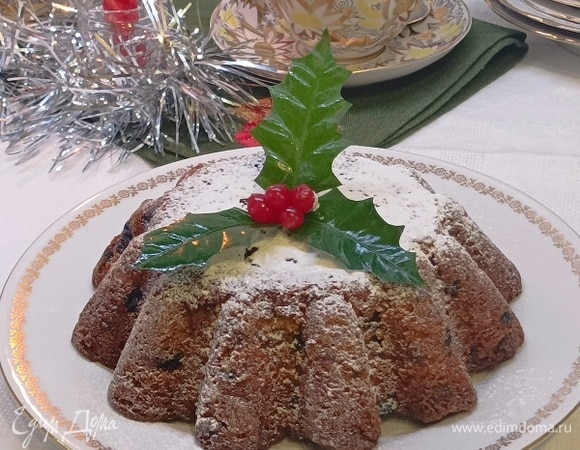 Английский рождественский кекс Английский рождественский кекс