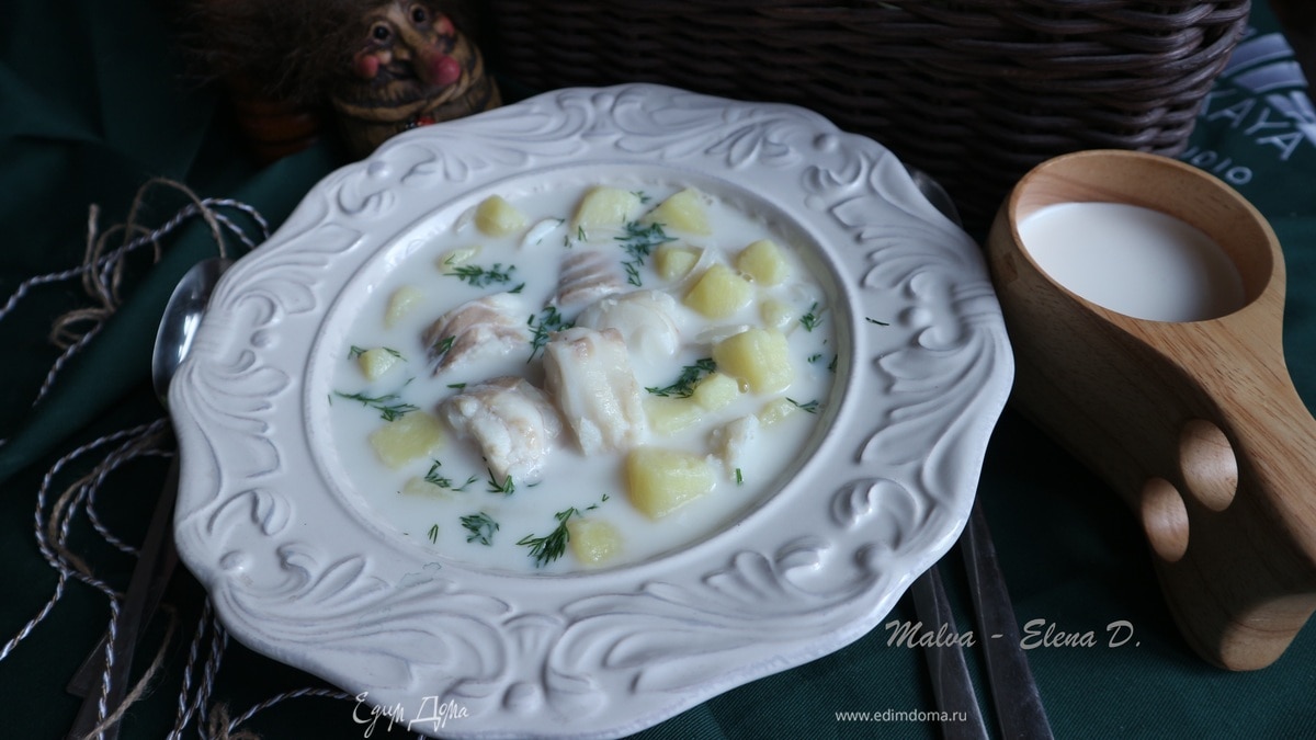 Рыбный суп по-фински калакейто