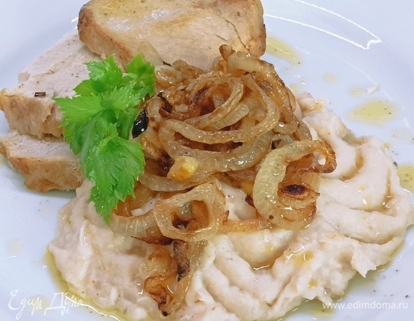 Пюре из белой фасоли по-румынски Пюре из белой фасоли по-румынски