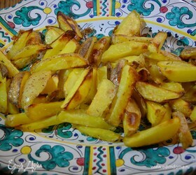 Запеченный картофель с тимьяном и домашним майонезом