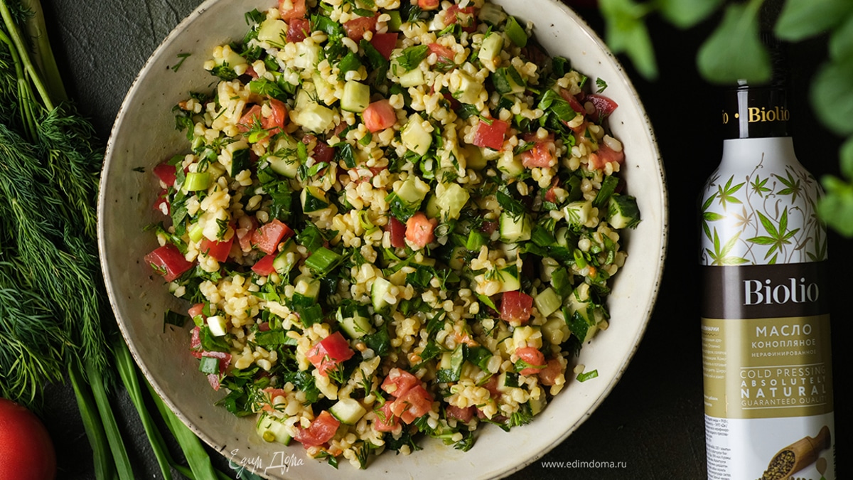 Табуле с заправкой винегрет