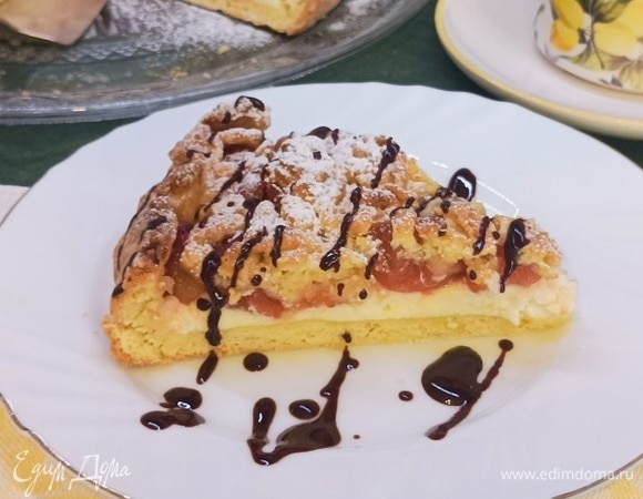 Песочный пирог с рикоттой Песочный пирог с рикоттой