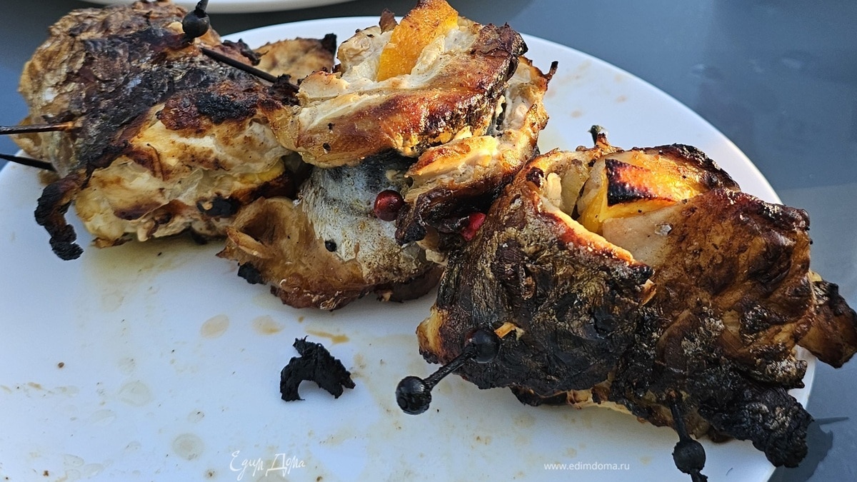 Шашлык из скумбрии