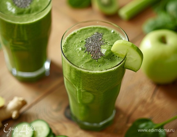 Зеленый детокс-смузи