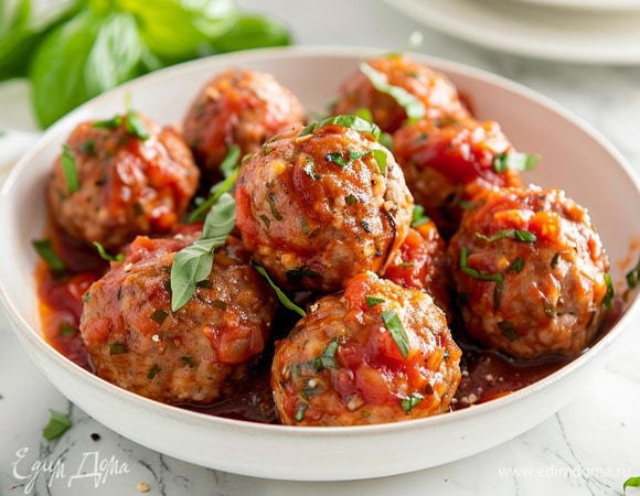 Фрикадельки в томатном соусе