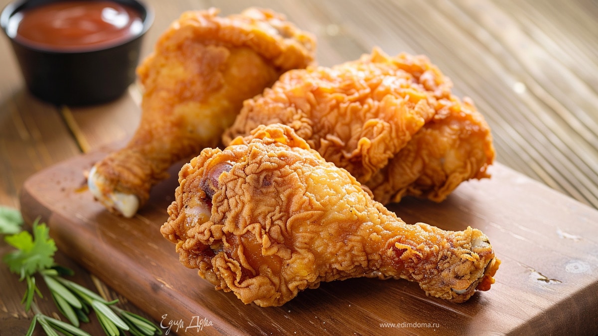 Куриные ножки в духовке (как в KFC)